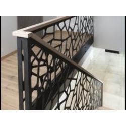 Перила металеві в стилі Loft 10