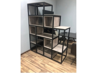 Стеллаж металлический в стиле Loft