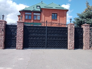 Кованые ворота